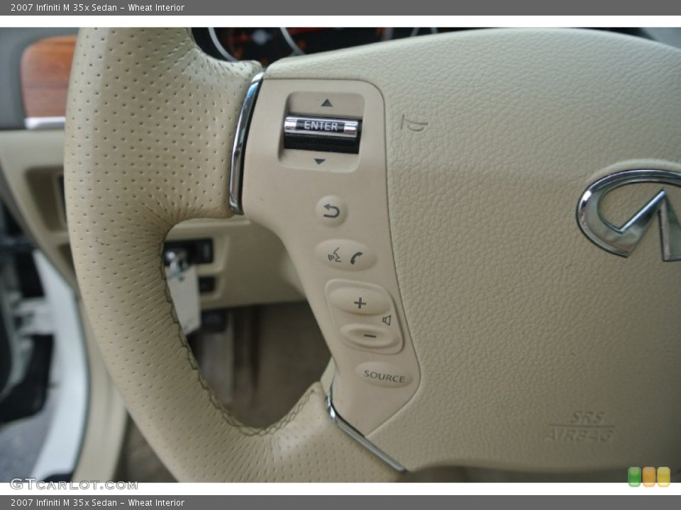 Wheat Interior Controls for the 2007 Infiniti M 35x Sedan #82423371