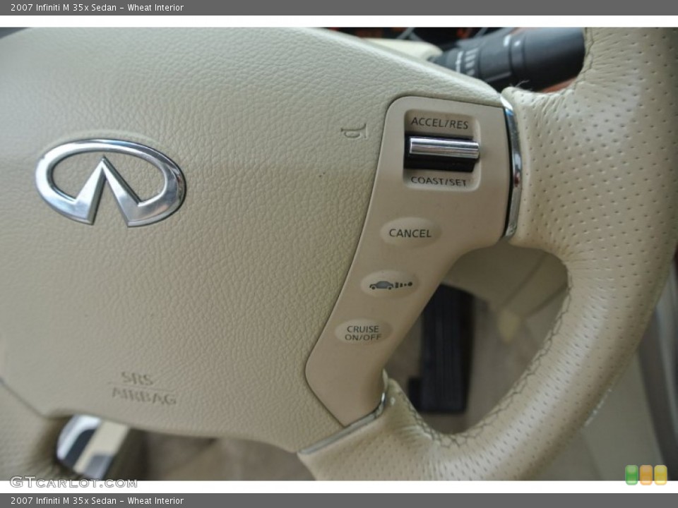 Wheat Interior Controls for the 2007 Infiniti M 35x Sedan #82423397