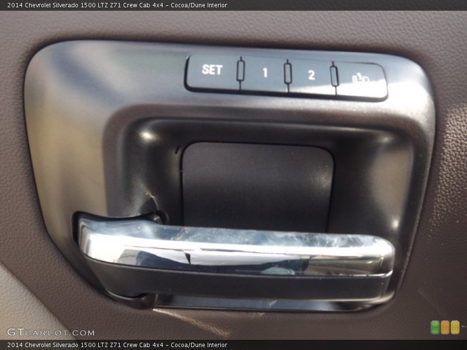 Cocoa/Dune Interior Controls for the 2014 Chevrolet Silverado 1500 LTZ Z71 Crew Cab 4x4 #82426560