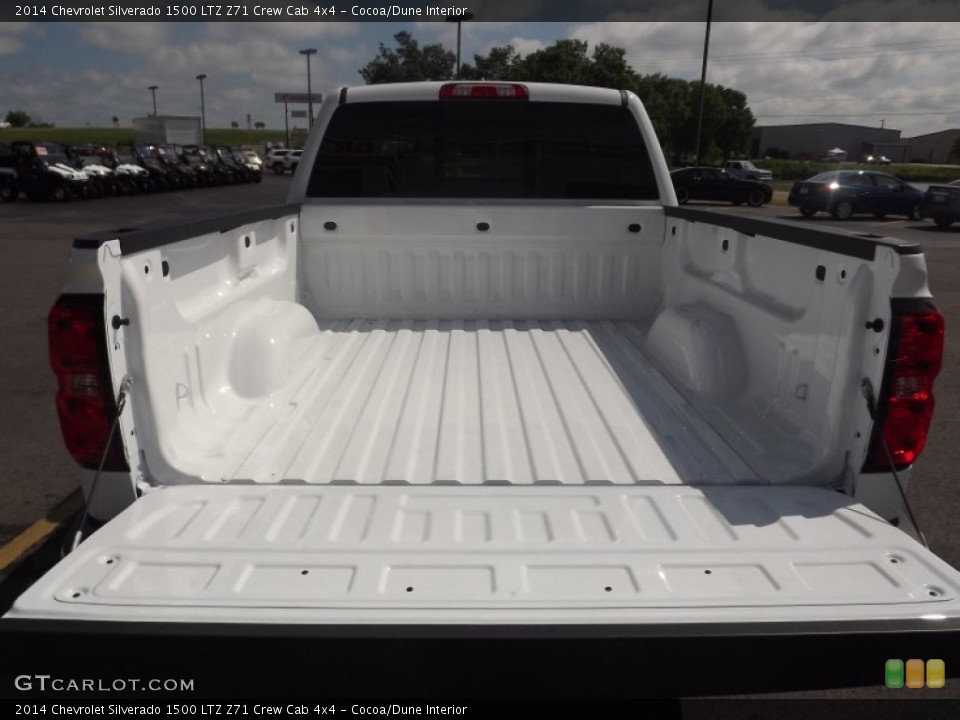 Cocoa/Dune Interior Trunk for the 2014 Chevrolet Silverado 1500 LTZ Z71 Crew Cab 4x4 #82426818