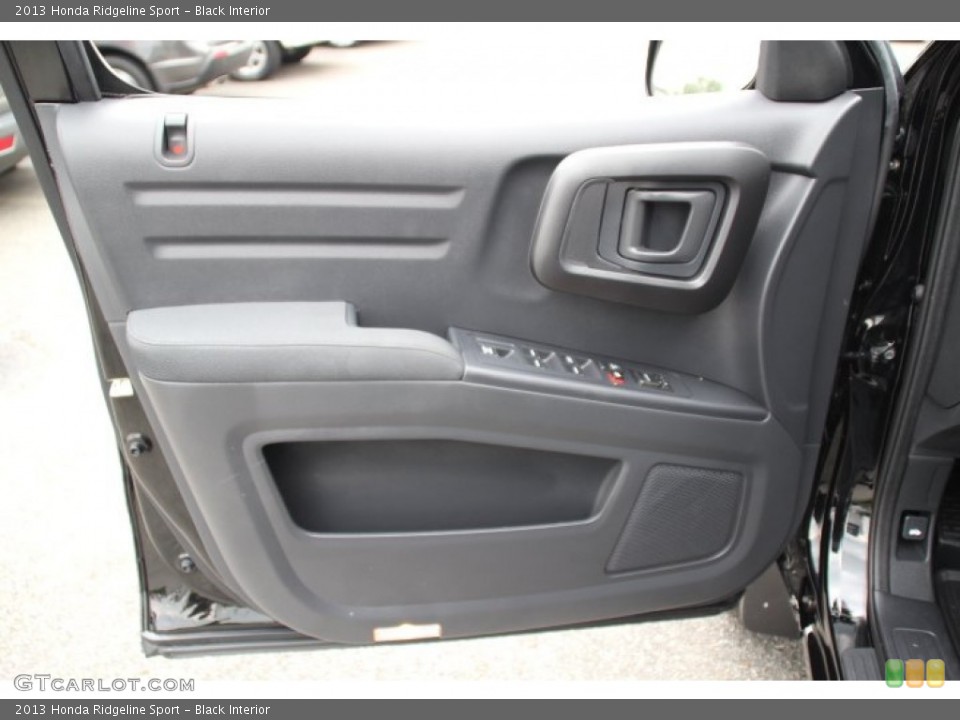 Black Interior Door Panel for the 2013 Honda Ridgeline Sport #82430238