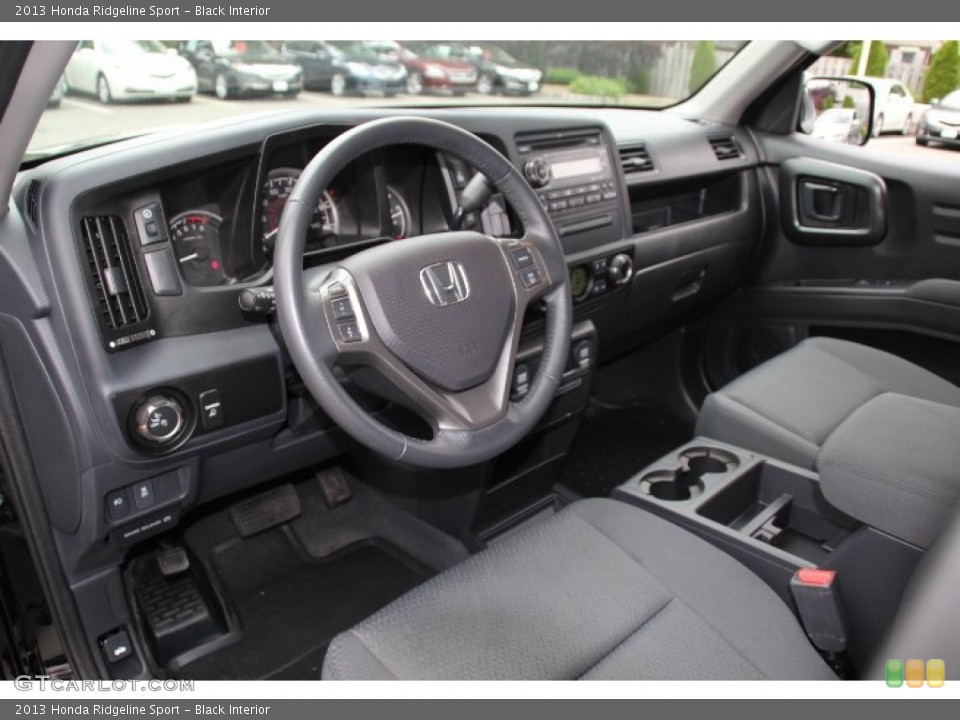 Black Interior Photo for the 2013 Honda Ridgeline Sport #82430262