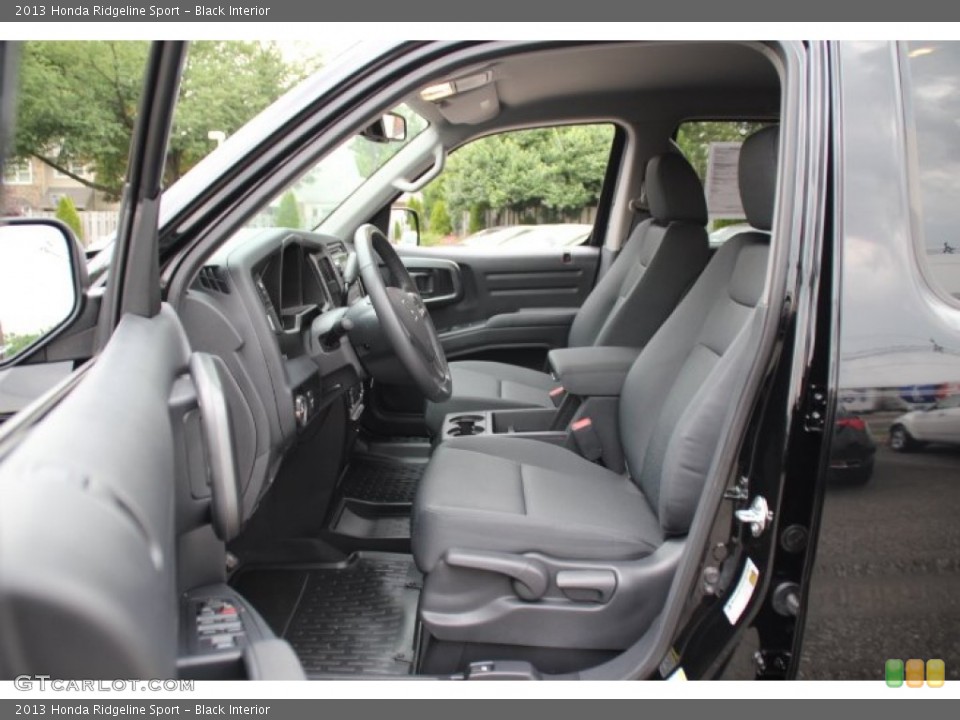 Black Interior Front Seat for the 2013 Honda Ridgeline Sport #82430283