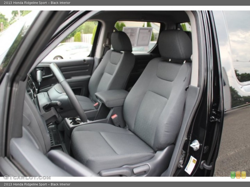 Black Interior Front Seat for the 2013 Honda Ridgeline Sport #82430303