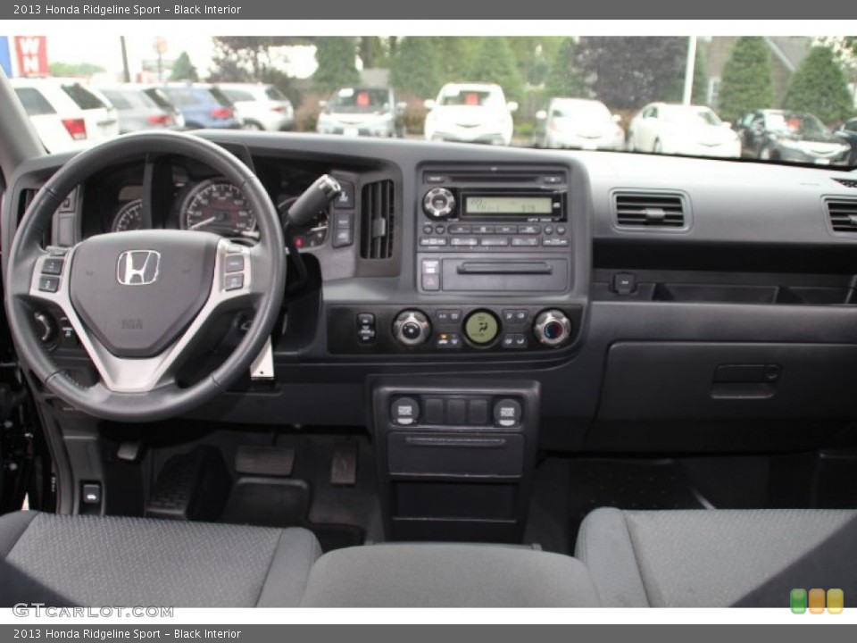 Black Interior Dashboard for the 2013 Honda Ridgeline Sport #82430327