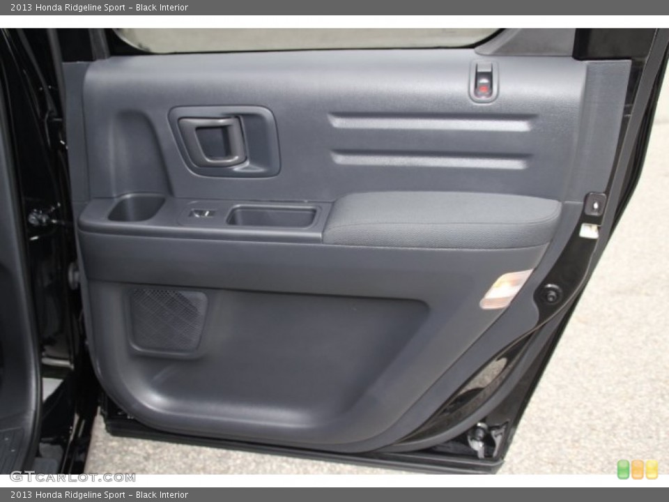 Black Interior Door Panel for the 2013 Honda Ridgeline Sport #82430544