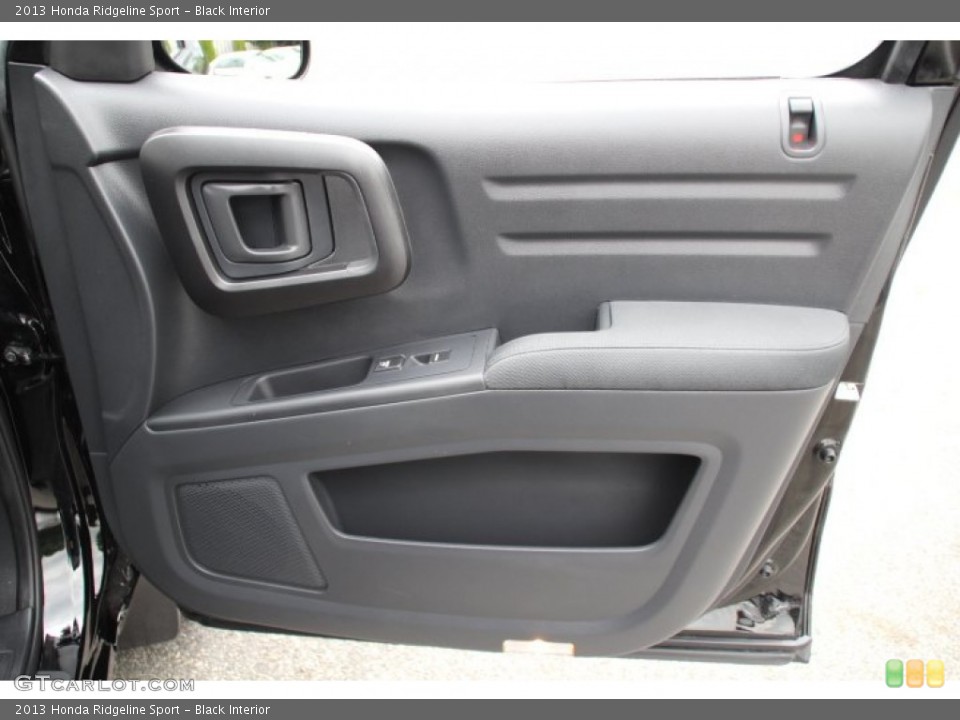 Black Interior Door Panel for the 2013 Honda Ridgeline Sport #82430584