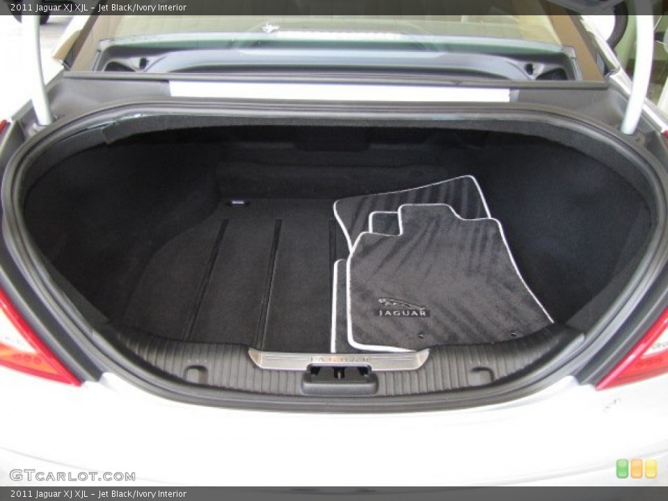 Jet Black/Ivory Interior Trunk for the 2011 Jaguar XJ XJL #82430883