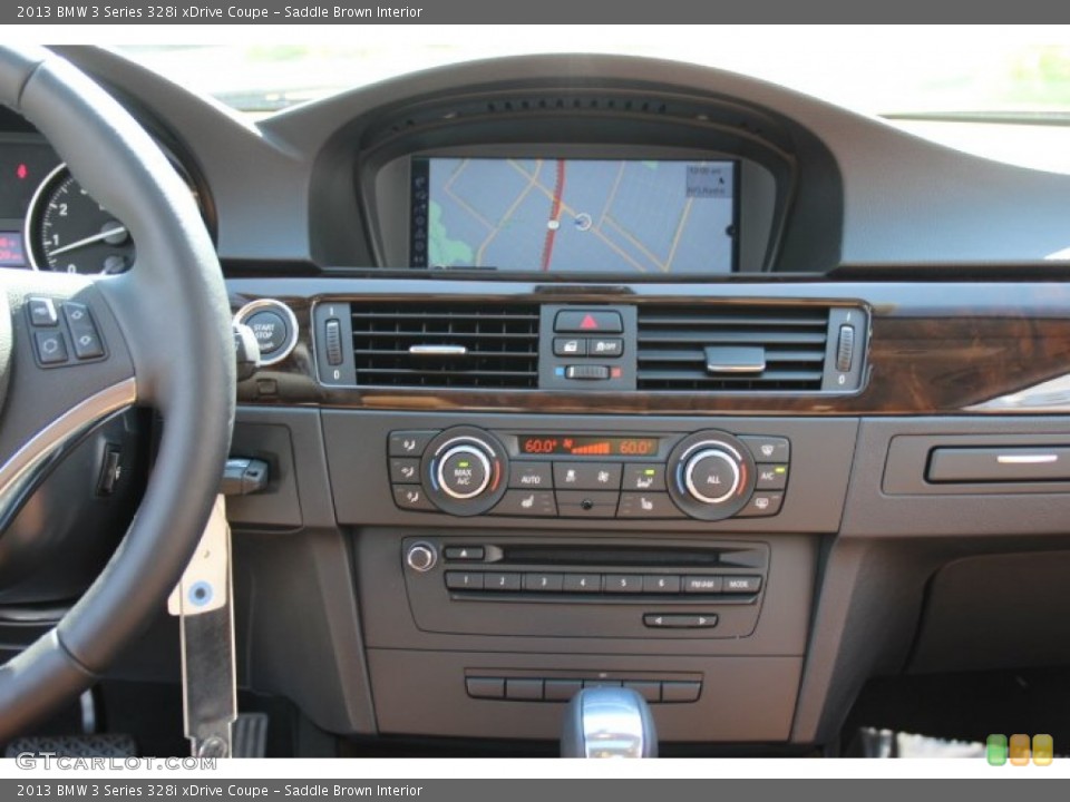 Saddle Brown Interior Controls for the 2013 BMW 3 Series 328i xDrive Coupe #82435200