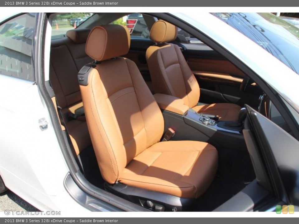 Saddle Brown Interior Front Seat for the 2013 BMW 3 Series 328i xDrive Coupe #82435410