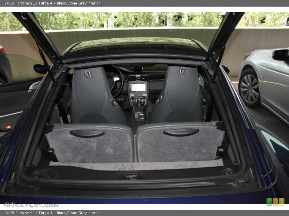 Black/Stone Grey Interior Photo for the 2008 Porsche 911 Targa 4 #82435505