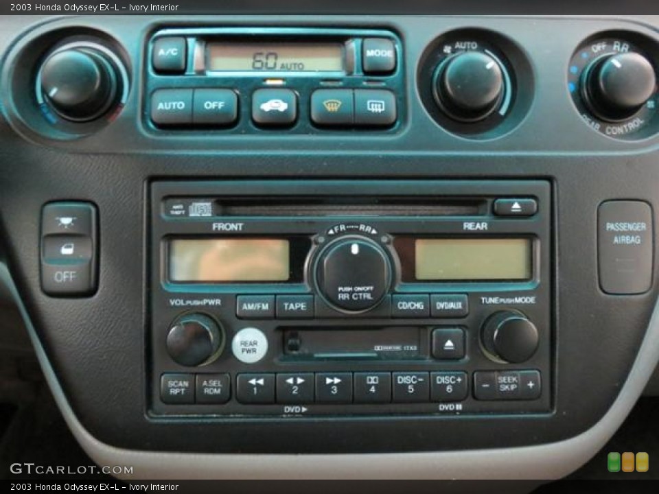 Ivory Interior Audio System for the 2003 Honda Odyssey EX-L #82435935