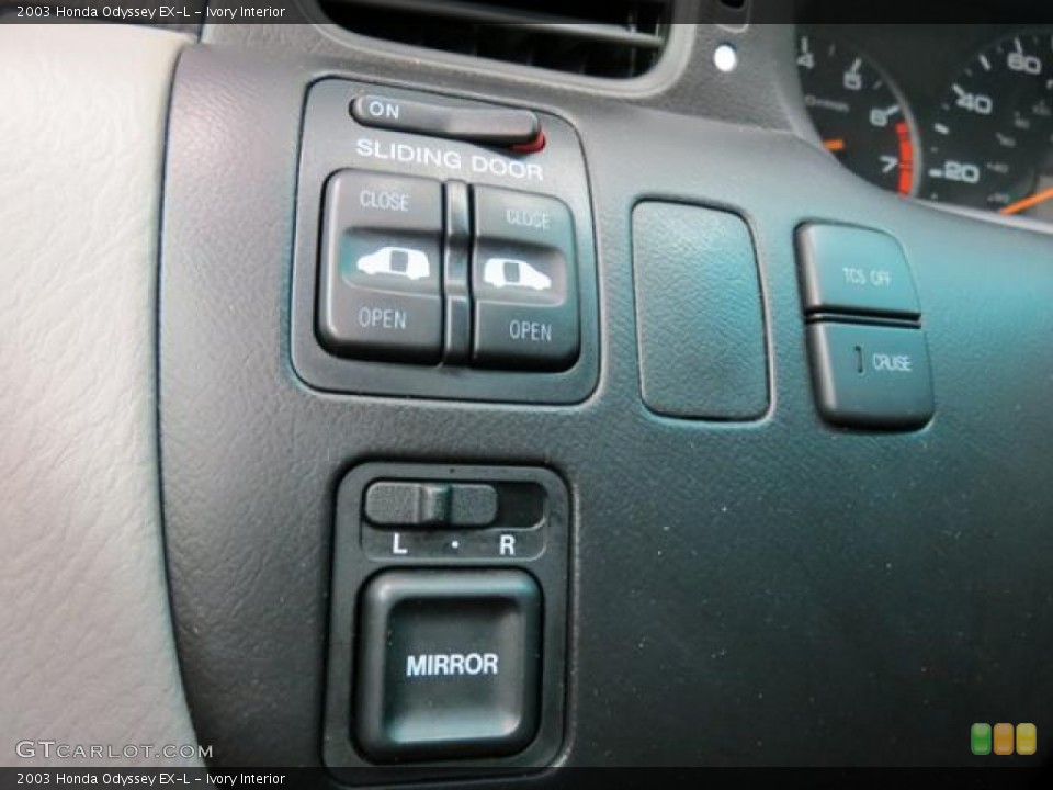 Ivory Interior Controls for the 2003 Honda Odyssey EX-L #82436040