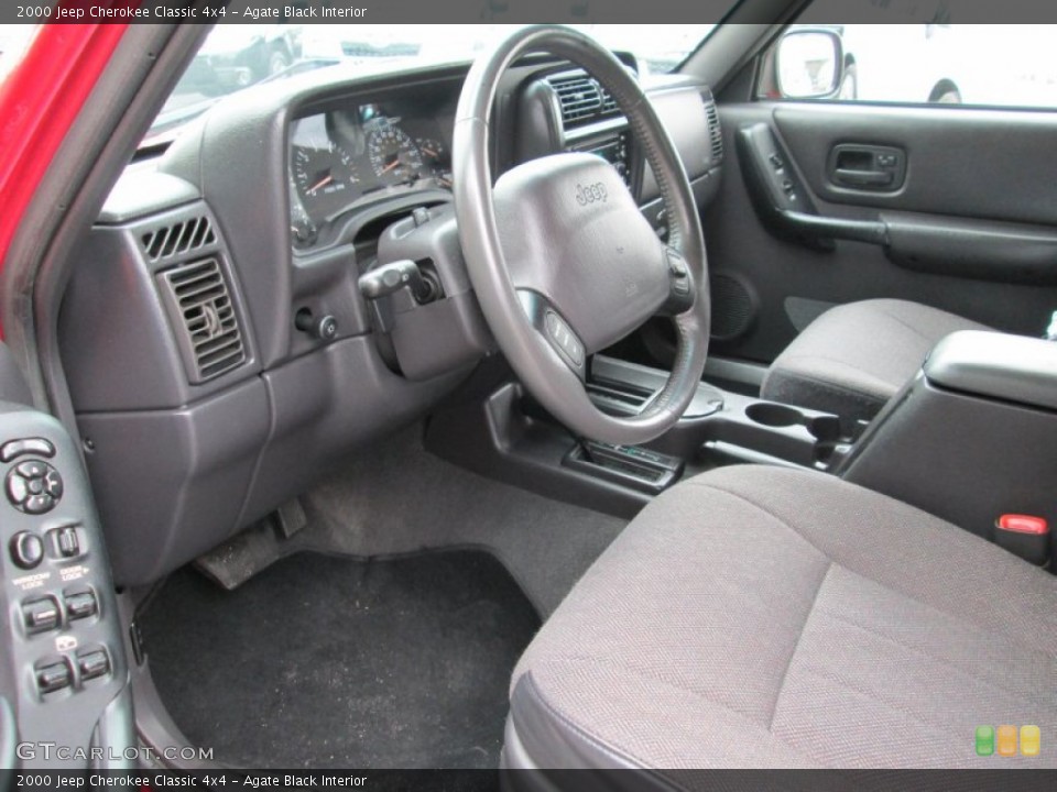 Agate Black 2000 Jeep Cherokee Interiors