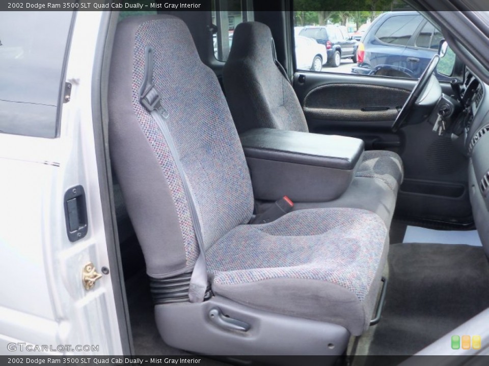 Mist Gray Interior Front Seat for the 2002 Dodge Ram 3500 SLT Quad Cab Dually #82440648