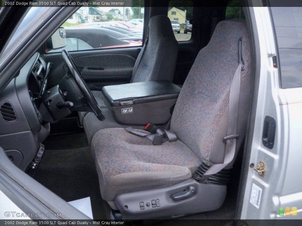 Mist Gray Interior Front Seat for the 2002 Dodge Ram 3500 SLT Quad Cab Dually #82440703