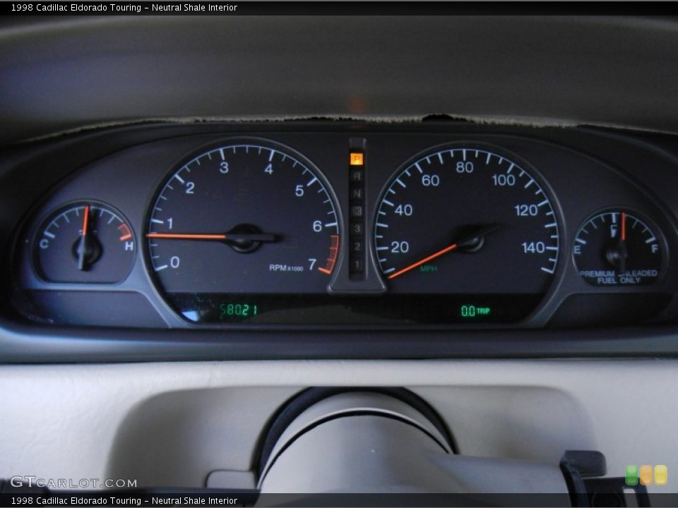 Neutral Shale Interior Gauges for the 1998 Cadillac Eldorado Touring #82441689