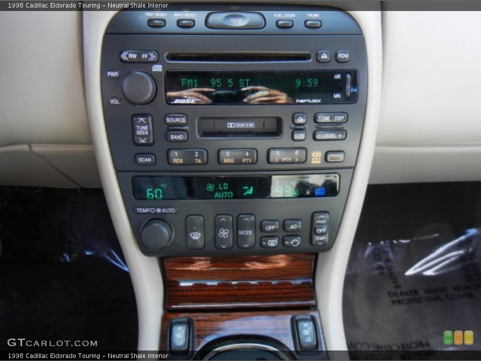 Neutral Shale Interior Controls for the 1998 Cadillac Eldorado Touring #82441714
