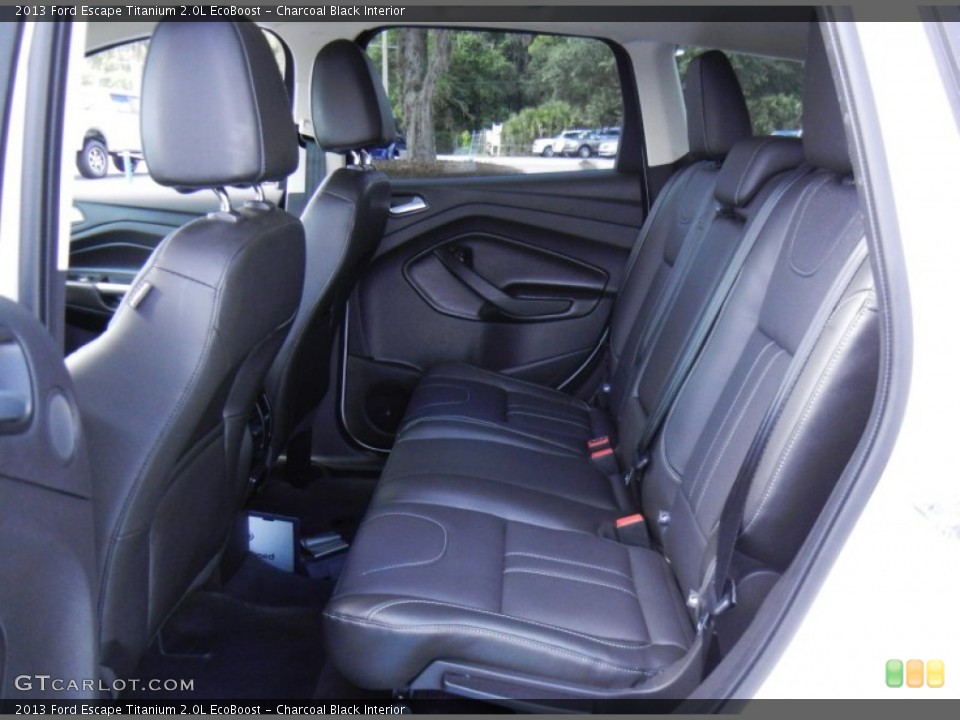 Charcoal Black Interior Rear Seat for the 2013 Ford Escape Titanium 2.0L EcoBoost #82441984