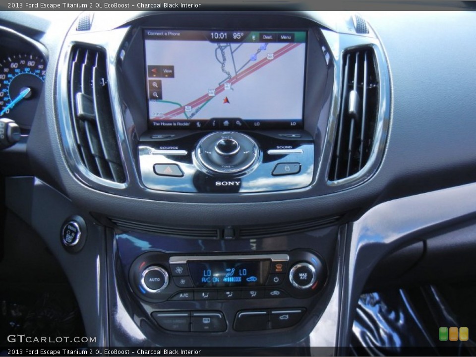 Charcoal Black Interior Navigation for the 2013 Ford Escape Titanium 2.0L EcoBoost #82442064