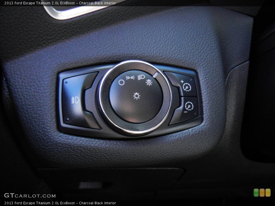 Charcoal Black Interior Controls for the 2013 Ford Escape Titanium 2.0L EcoBoost #82442084