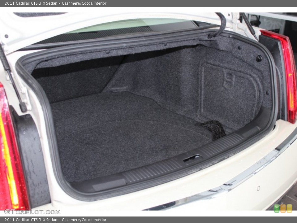 Cashmere/Cocoa Interior Trunk for the 2011 Cadillac CTS 3.0 Sedan #82442594