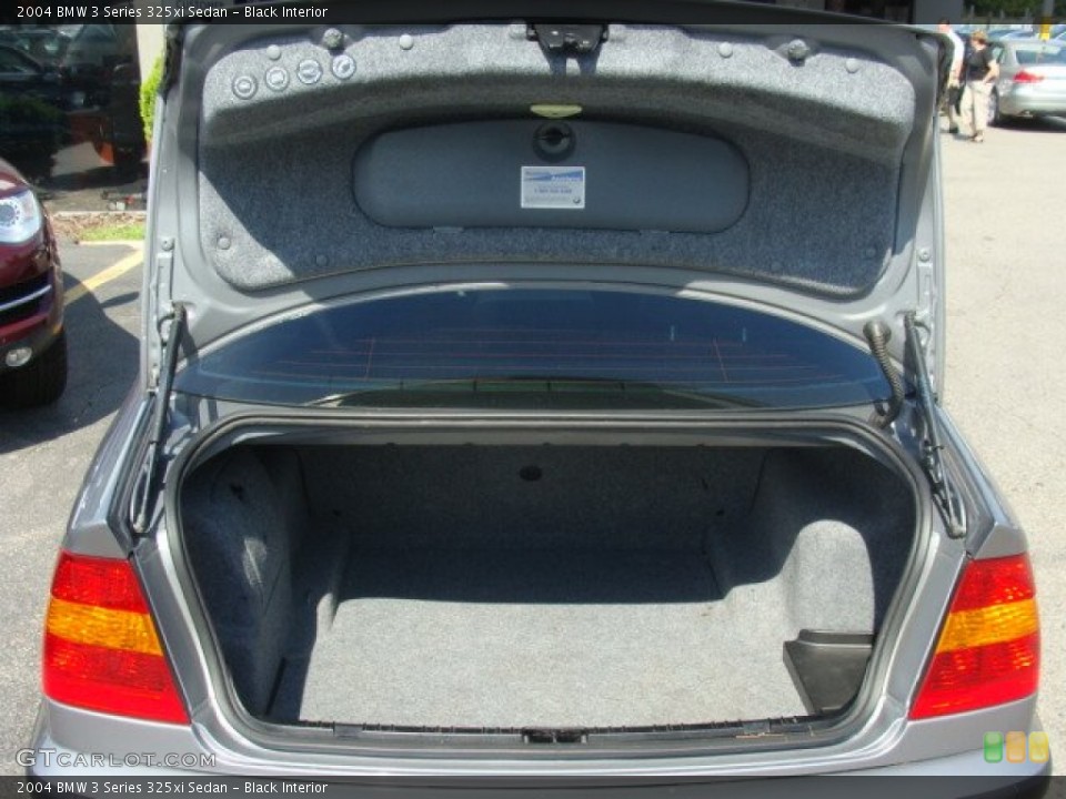 Black Interior Trunk for the 2004 BMW 3 Series 325xi Sedan #82442685