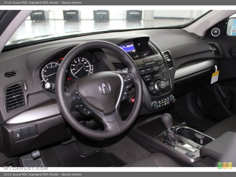 Ebony Interior Dashboard for the 2014 Acura RDX  #82444011