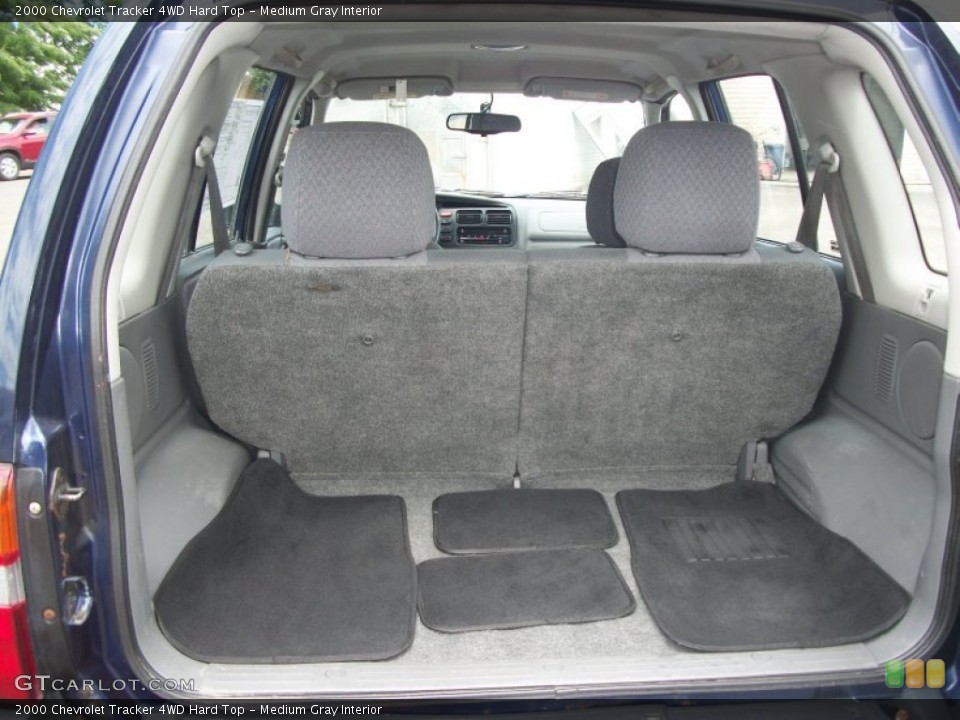 Medium Gray Interior Trunk for the 2000 Chevrolet Tracker 4WD Hard Top #82444052
