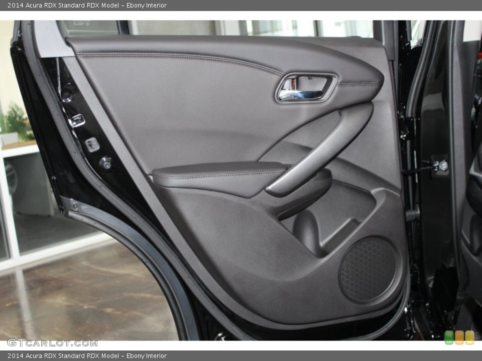 Ebony Interior Door Panel for the 2014 Acura RDX  #82444056