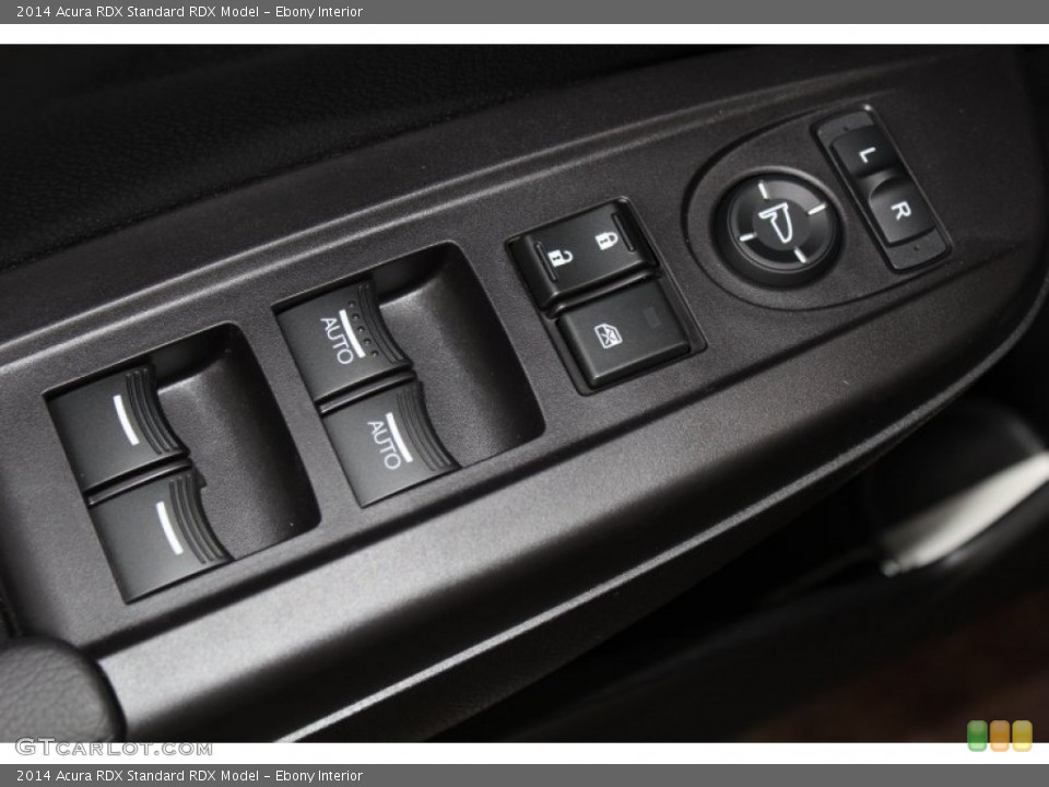 Ebony Interior Controls for the 2014 Acura RDX  #82444152