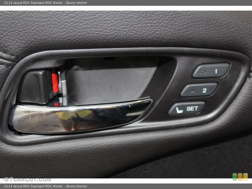 Ebony Interior Controls for the 2014 Acura RDX  #82444159