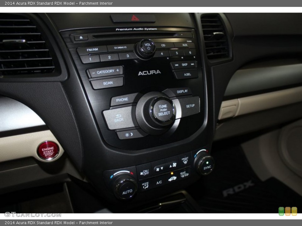 Parchment Interior Controls for the 2014 Acura RDX  #82444623