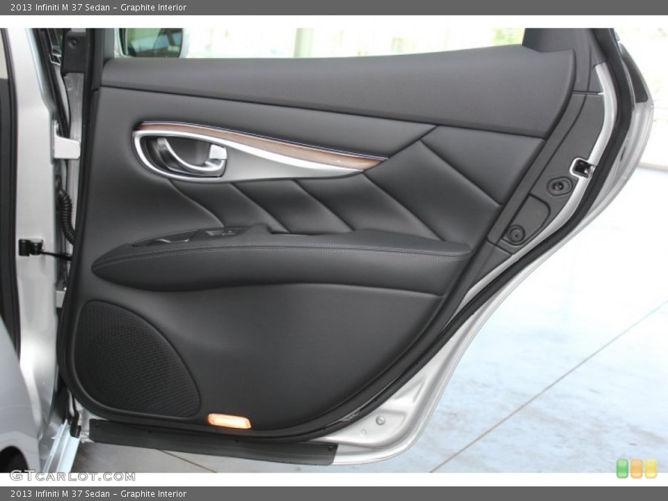 Graphite Interior Door Panel for the 2013 Infiniti M 37 Sedan #82445175