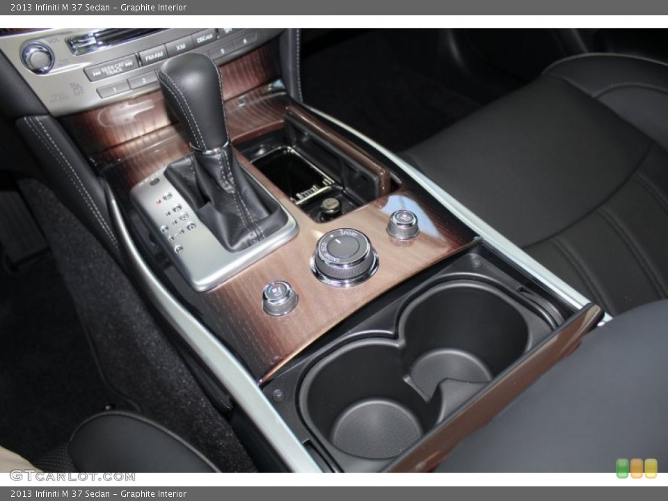 Graphite Interior Controls for the 2013 Infiniti M 37 Sedan #82445211