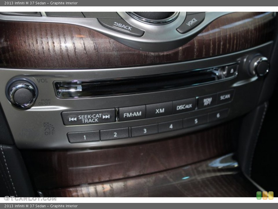 Graphite Interior Audio System for the 2013 Infiniti M 37 Sedan #82445223