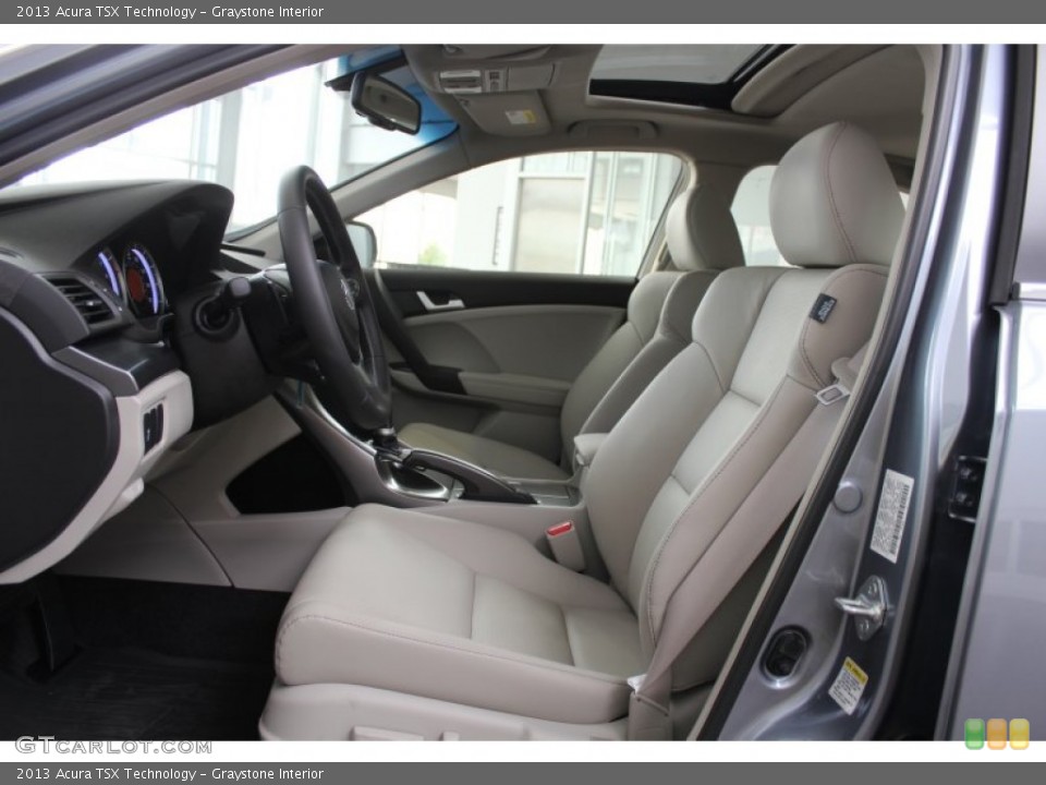 Graystone Interior Front Seat for the 2013 Acura TSX Technology #82445658