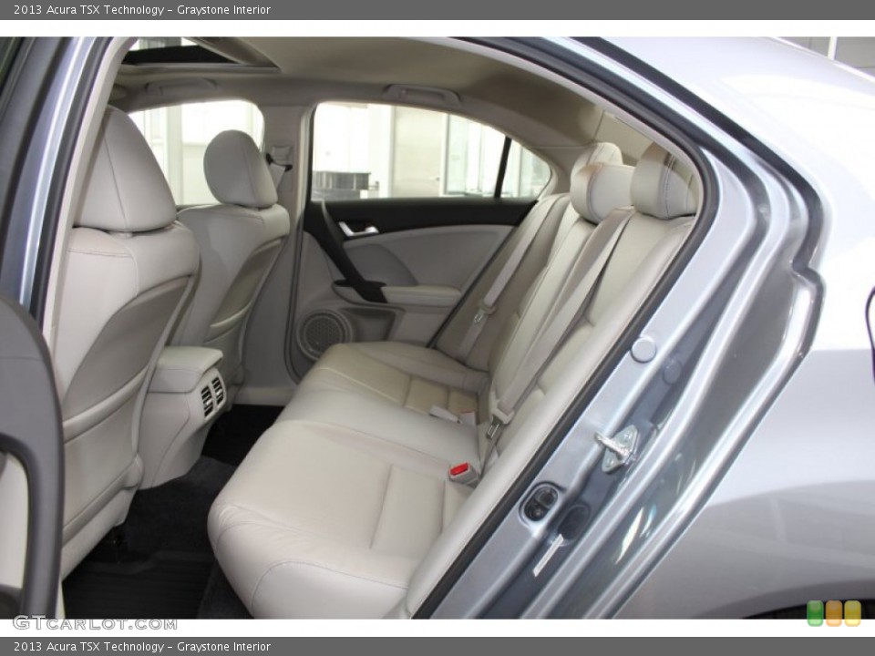 Graystone Interior Rear Seat for the 2013 Acura TSX Technology #82445670