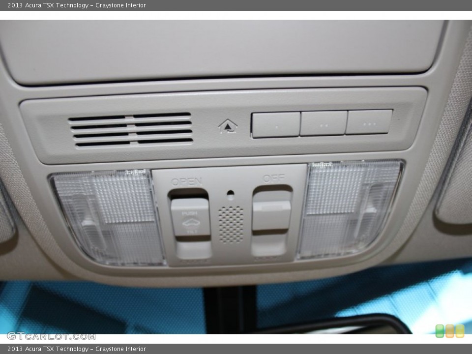 Graystone Interior Controls for the 2013 Acura TSX Technology #82445703