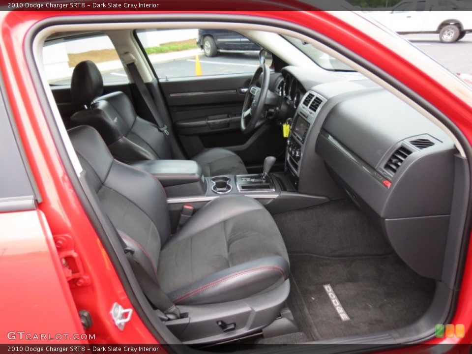 Dark Slate Gray Interior Front Seat for the 2010 Dodge Charger SRT8 #82448107
