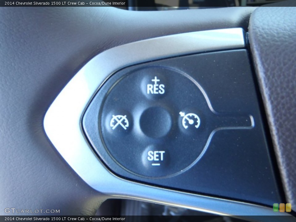 Cocoa/Dune Interior Controls for the 2014 Chevrolet Silverado 1500 LT Crew Cab #82448713