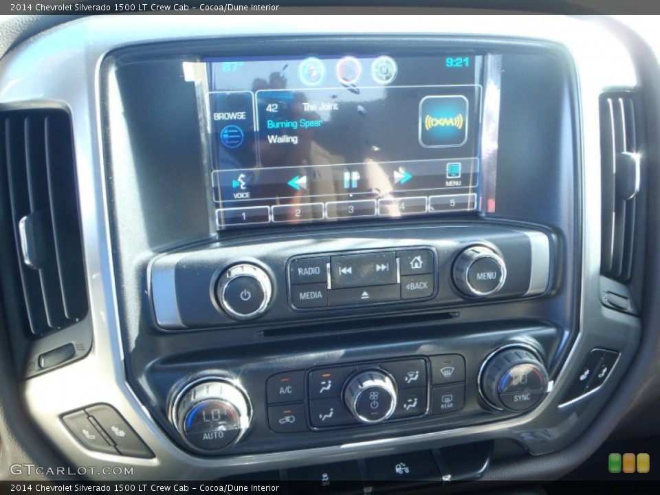 Cocoa/Dune Interior Controls for the 2014 Chevrolet Silverado 1500 LT Crew Cab #82448763
