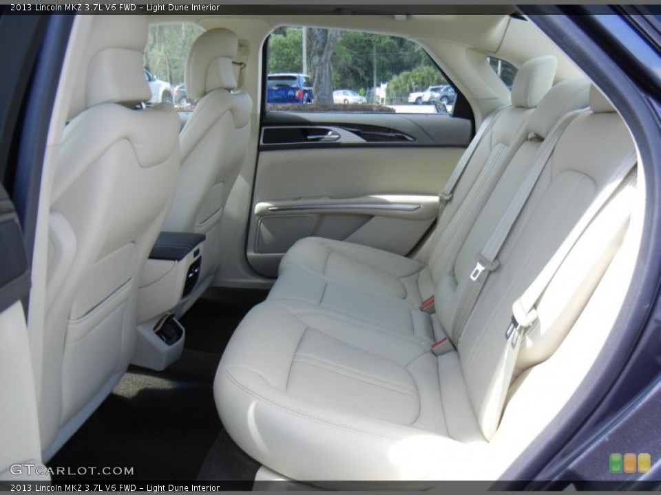 Light Dune Interior Rear Seat for the 2013 Lincoln MKZ 3.7L V6 FWD #82449499