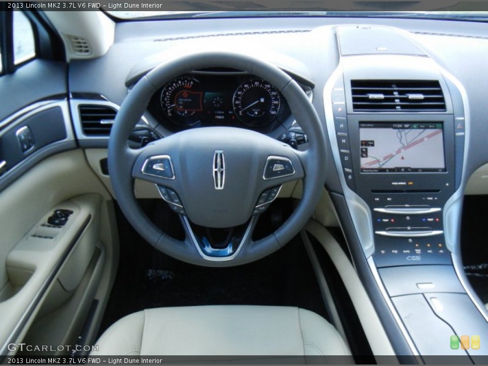Light Dune Interior Dashboard for the 2013 Lincoln MKZ 3.7L V6 FWD #82449547