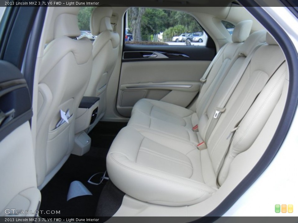 Light Dune Interior Rear Seat for the 2013 Lincoln MKZ 3.7L V6 FWD #82449823