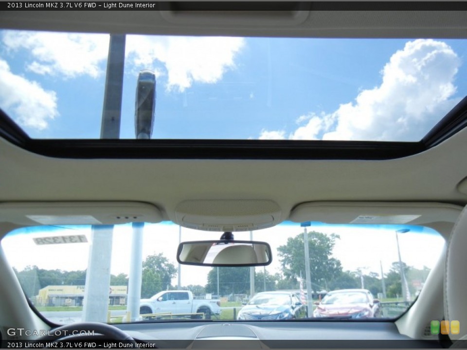 Light Dune Interior Sunroof for the 2013 Lincoln MKZ 3.7L V6 FWD #82449846