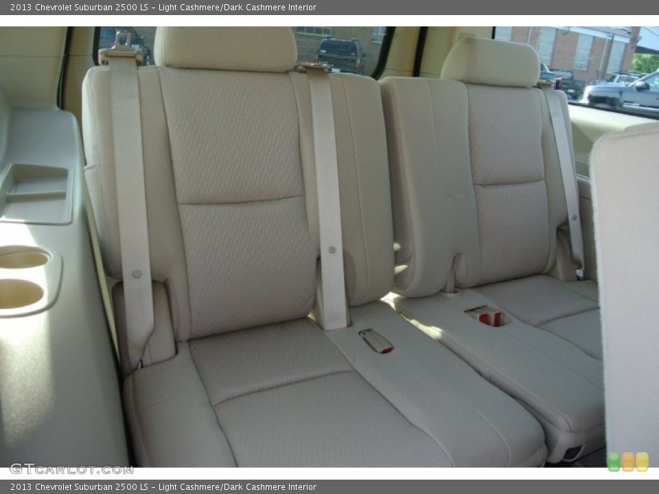 Light Cashmere/Dark Cashmere Interior Rear Seat for the 2013 Chevrolet Suburban 2500 LS #82450093