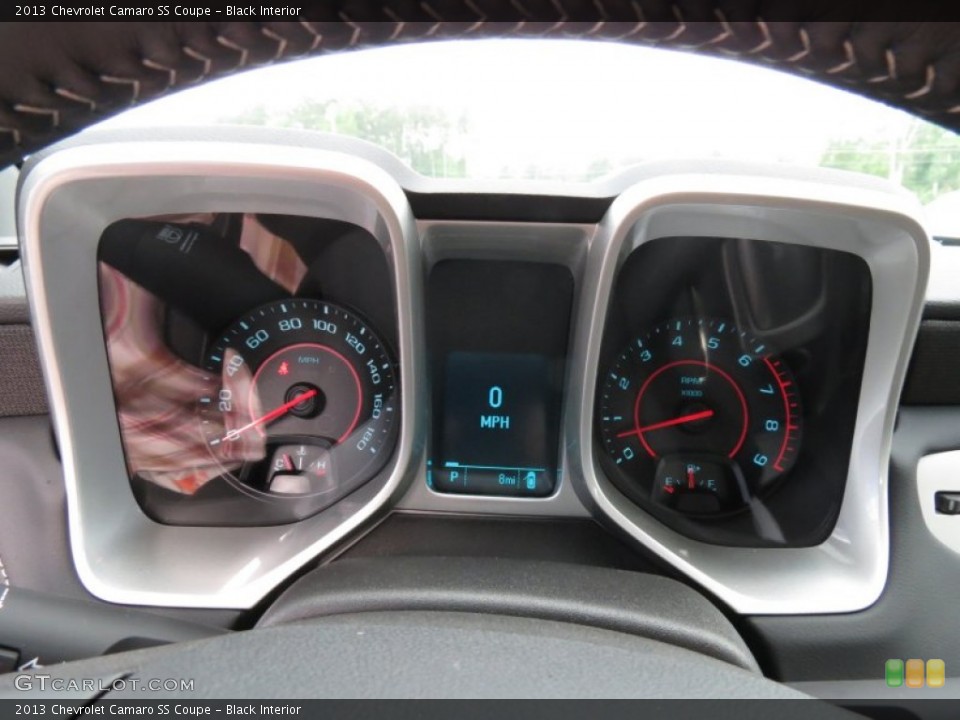 Black Interior Gauges for the 2013 Chevrolet Camaro SS Coupe #82450144