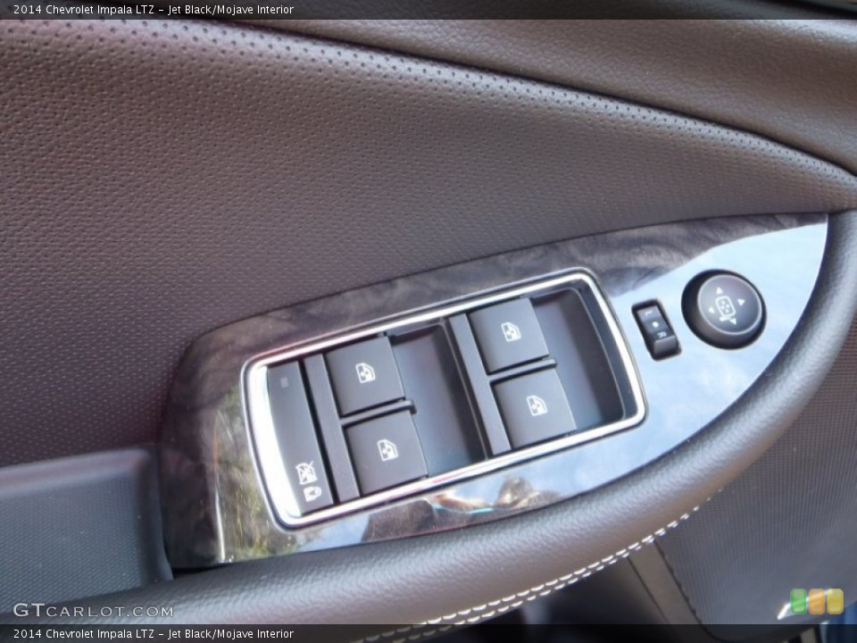 Jet Black/Mojave Interior Controls for the 2014 Chevrolet Impala LTZ #82450801
