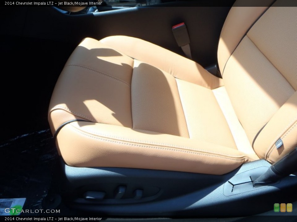 Jet Black/Mojave Interior Front Seat for the 2014 Chevrolet Impala LTZ #82450885